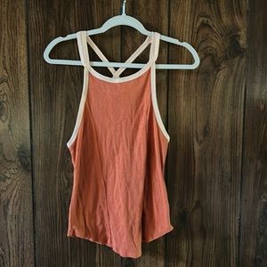 We the free orange tank top